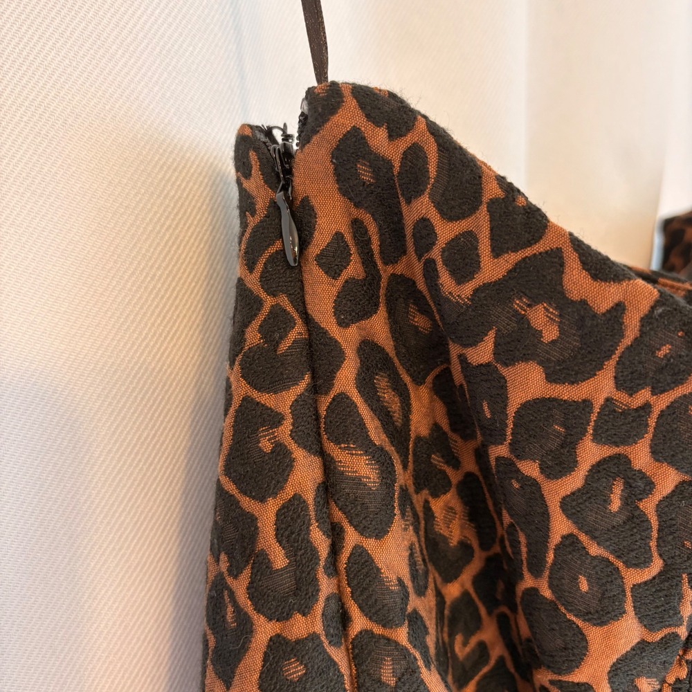 Maeve Leopard print Corset dress XL Mob Boss Bustier Going Out Autum wedding - Picture 5 of 8
